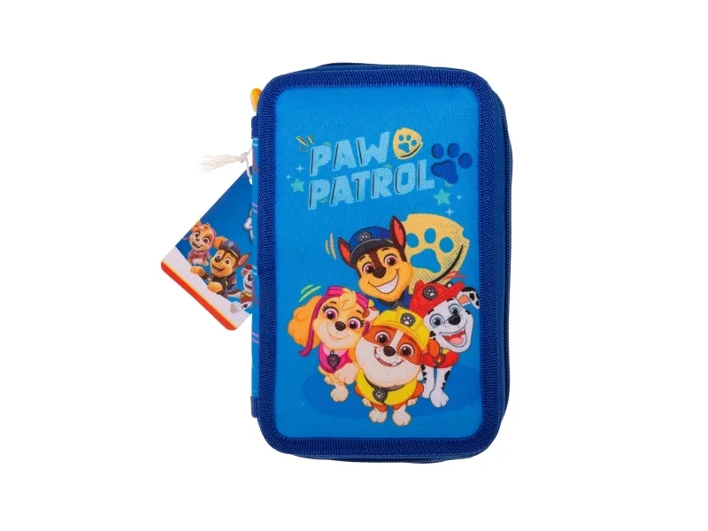 Alternativ bild 0 för Paw Patrol Dubbelt Pennfodral (Blå)
