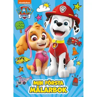 Produktfoto för Paw Patrol Min första målarbok