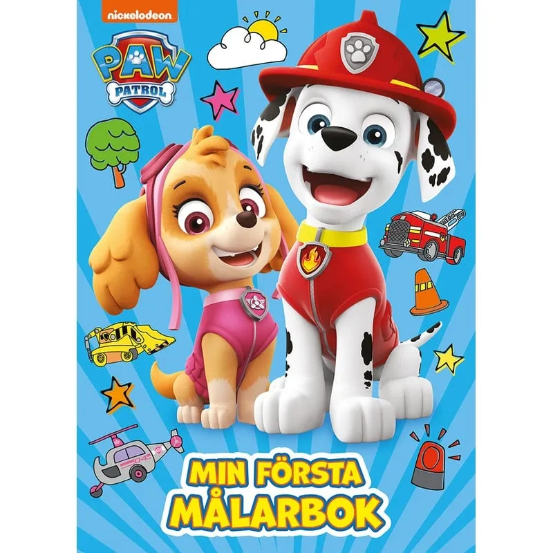 Bild 1 för Paw Patrol Min första målarbok