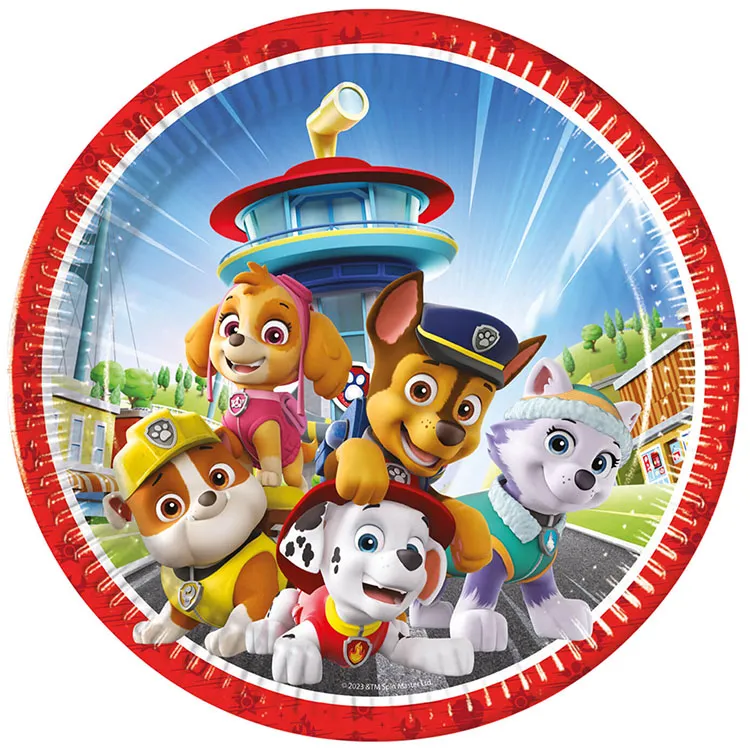 Alternativ bild 0 för Paw Patrol papperstallrikar 8st