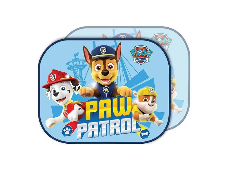 Alternativ bild 0 för Paw Patrol solskydd för bilen blå, 2-pack