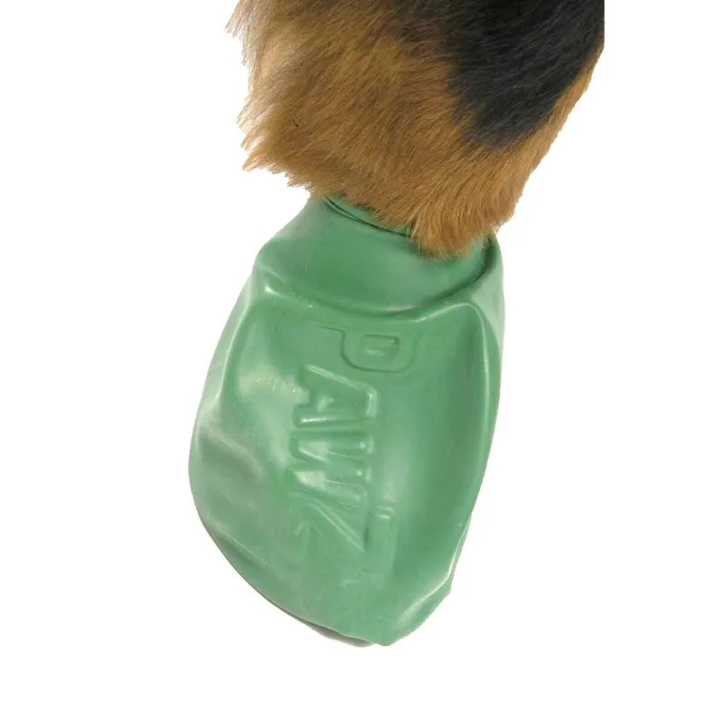 Bild 2 för Pawz Rubber Dog Boots - 12-pack	XL, Grön, XL, Grön