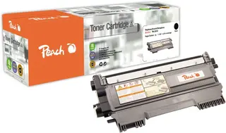 Produktfoto för Peach-lasertoner som passar till TN-2010 Lasertoner svart för Brother