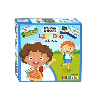 Produktfoto för Pedagog Pussel Lär Dig Räkna (SE)