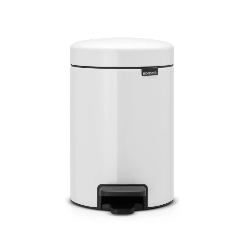 Alternativ bild 0 för Pedalspand Brabantia Newlcon 3 ltr. stål hvid