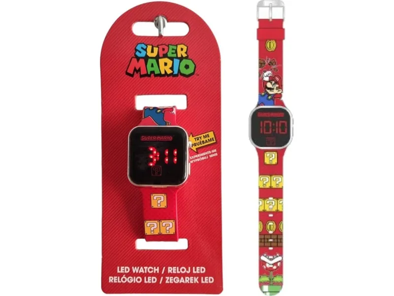 Alternativ bild 0 för Peers Hardy - LED Watch - Super Mario - Klocka