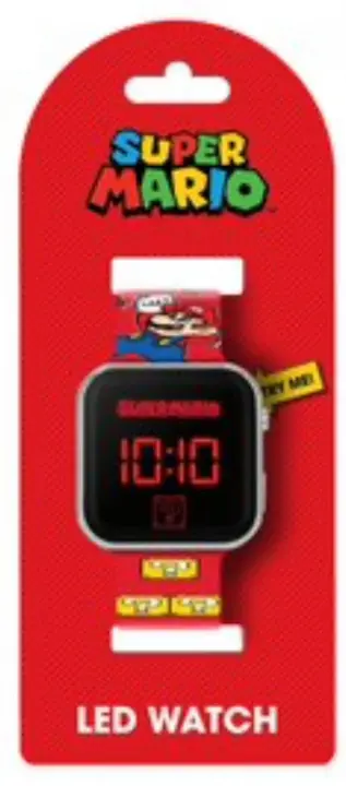 Produktfoto för Peers Hardy - LED Watch - Super Mario - Klocka