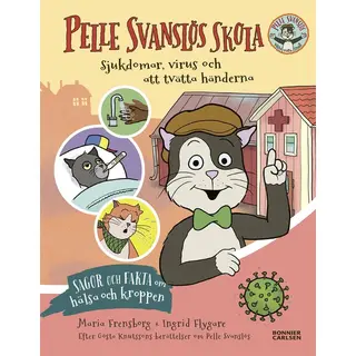 Produktfoto för Pelle Svanslös Skola - Sjukdomar, virus och att tvätta händerna