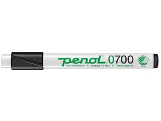 Produktfoto för PENOL Märkpenna 0-700 perm 1,5mm svart