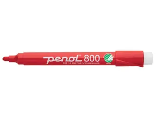 Produktfoto för PENOL Whiteboardpenna 800 rund röd