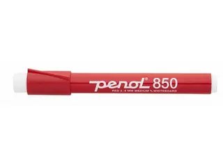Produktfoto för PENOL Whiteboardpenna 850 sned röd