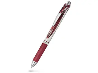 Produktfoto för Pentel Gelpenna BL77 Energel 0,7 vinröd