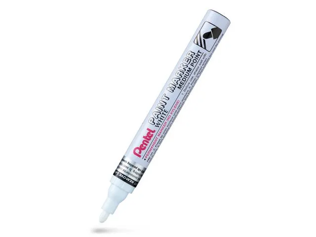 Alternativ bild 0 för Pentel Marker olejowy Pentel MMP10 bialy, BIALY