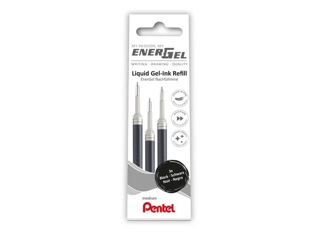 Alternativ bild 0 för Pentel Refill LR7 ENERGEL 0,7 svart