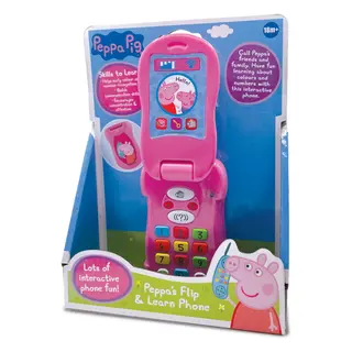 Produktfoto för PEPPA FLIP AND LEARN PHONE DK SE NO FI