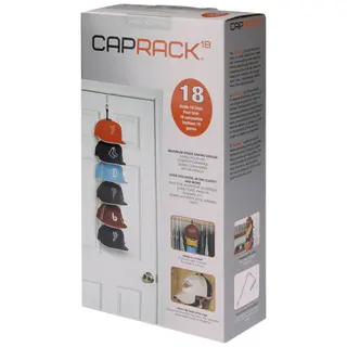 Produktfoto för Perfect Curve - Svart Tillbehör - Cap Rack 18 Caps System Black @ Hatstore