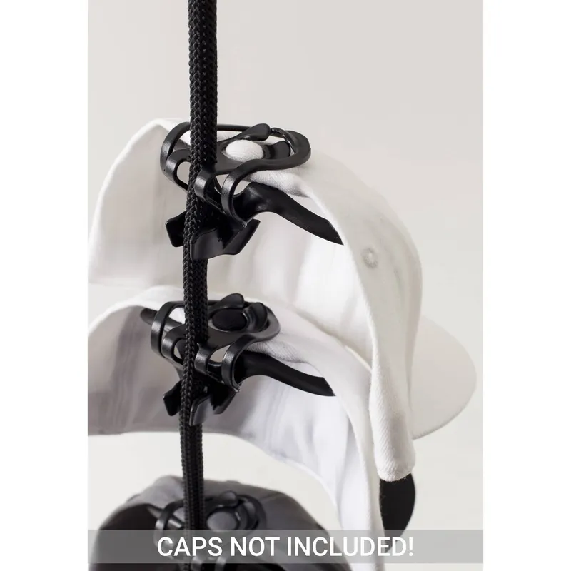 Bild 3 för Perfect Curve - Svart Tillbehör - Cap Rack 36 Caps System Black @ Hatstore
