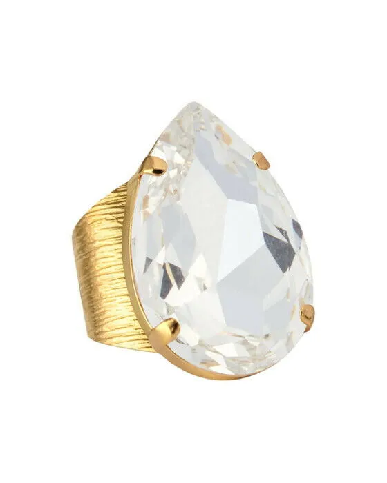 Bild 1 för Perfect Drop ring crystal