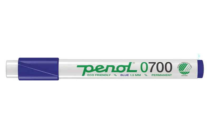 Alternativ bild 0 för Permanent marker Penol 0700, 1,5 mm, blå