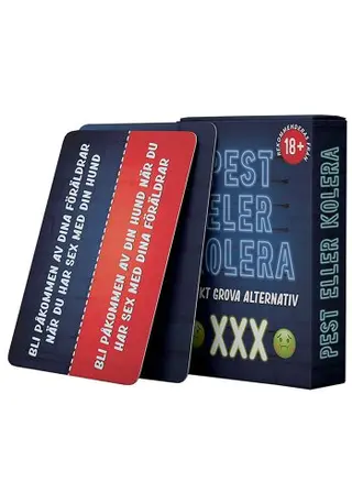 Produktfoto för Pest eller Kolera XXX, kortspel