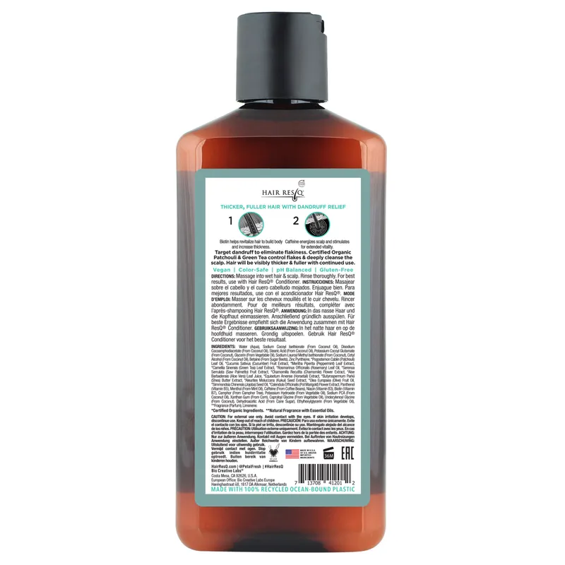 Bild 2 för Petal Fresh Hair ResQ Thickening Anti-Dandruff Shampoo 355 ml