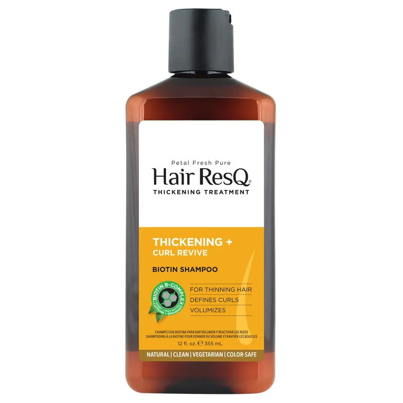 Bild 1 för Petal Fresh Hair ResQ Thickening + Curl Revive Shampoo 355 ml