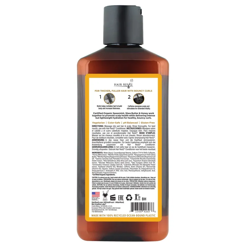 Bild 2 för Petal Fresh Hair ResQ Thickening + Curl Revive Shampoo 355 ml