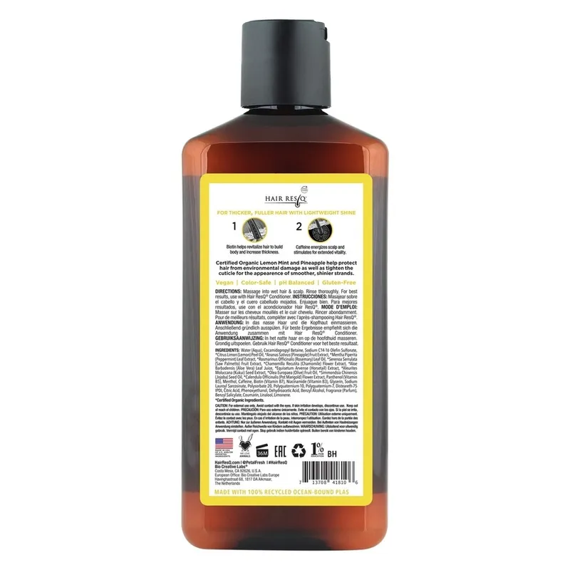 Bild 2 för Petal Fresh Hair ResQ Thickening + Shine Boost Shampoo 355 ml