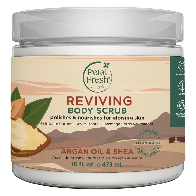 Bild 1 för Petal Fresh Pure Argan Shea Body Scrub 473 ml