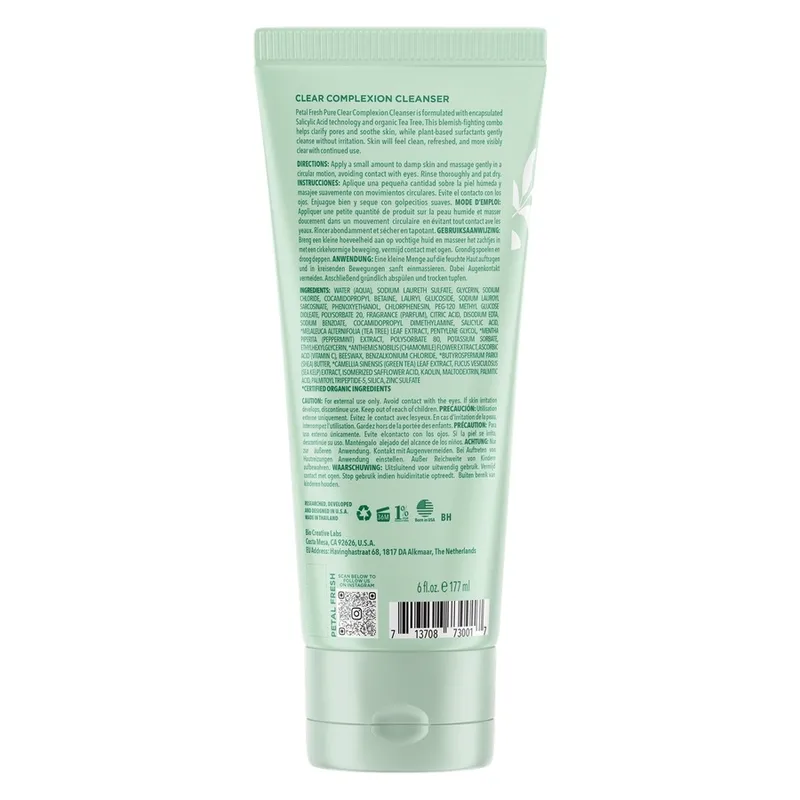 Bild 2 för Petal Fresh Pure Clear Complexion Cleanser 177 ml