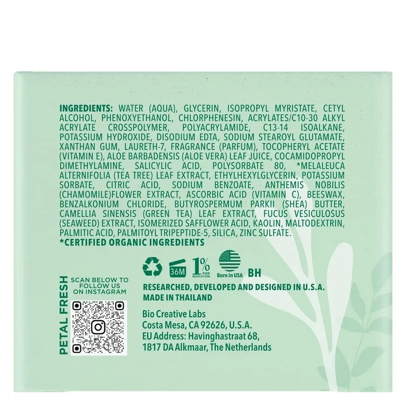 Bild 3 för Petal Fresh Pure Clear Complexion Daily Moisturizer 118 ml