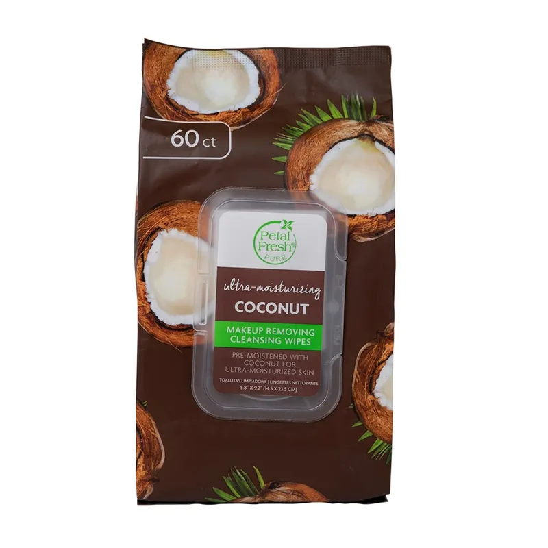 Bild 1 för Petal Fresh Pure Coconut Makeup Removing Wipes