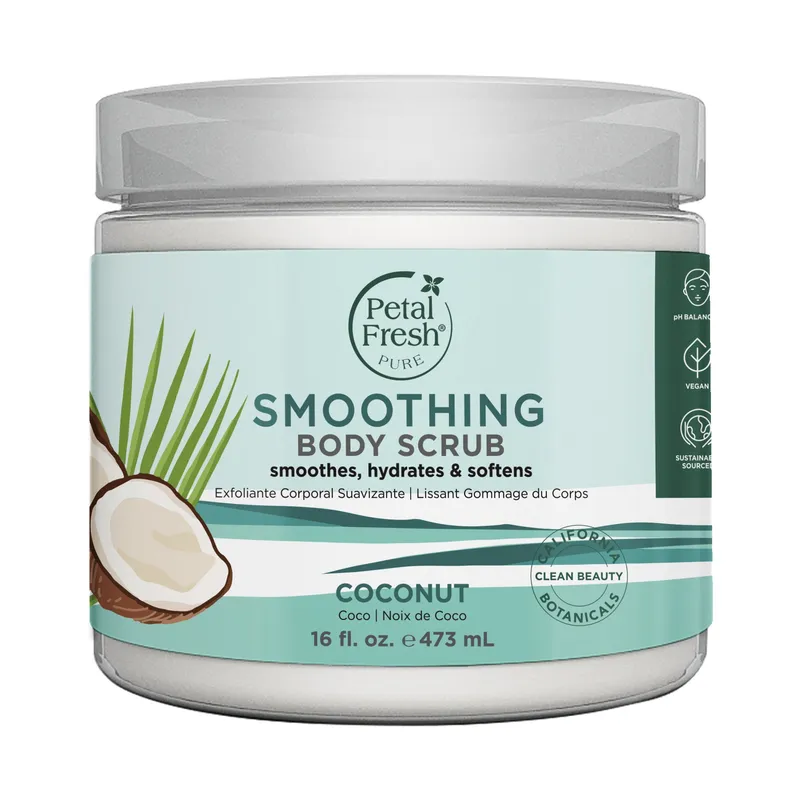 Bild 1 för Petal Fresh Pure Coconut Oil Body Scrub 473 ml