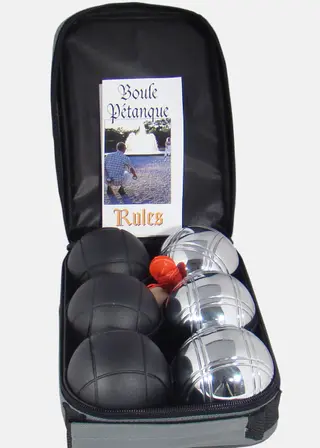 Produktfoto för Petanque Provence 6 bollar i en påse med dragkedja