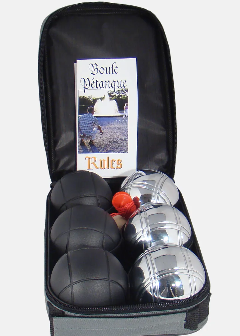 Bild 1 för Petanque Provence 6 bollar i en påse med dragkedja
