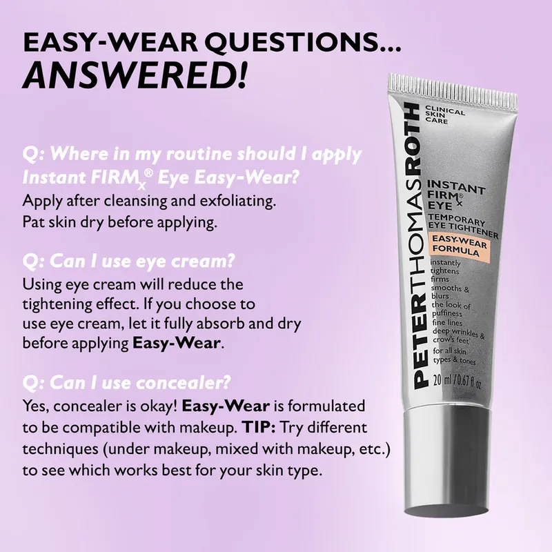 Bild 5 för Peter Thomas Roth Instant FIRMx® Eye Temporary Eye Tightener Easy-Wear 20 ml + Brush