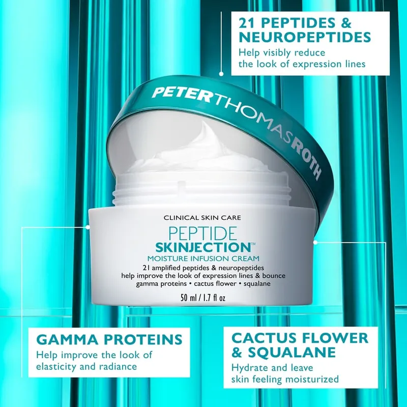 Bild 2 för Peter Thomas Roth Peptide Skinjection Moisture Infusion Cream 50
