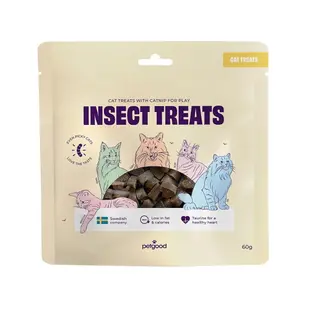 Produktfoto för Petgood 2 x Kattgodis Insekter Taurine