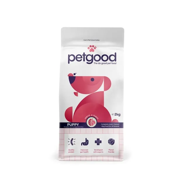 Alternativ bild 0 för Petgood Puppy & Junior Insektsfoder (2 kg)