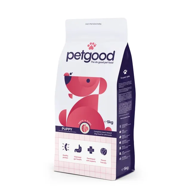 Alternativ bild 0 för Petgood Puppy & Junior Insektsfoder (5 kg)