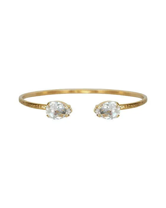 Bild 1 för Petite Drop armband crystal