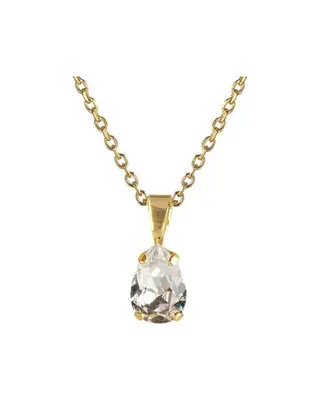 Produktfoto för Petite Drop halsband crystal