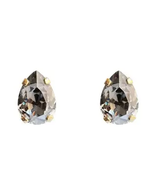 Produktfoto för Petite Drop Stud örhängen black diamond