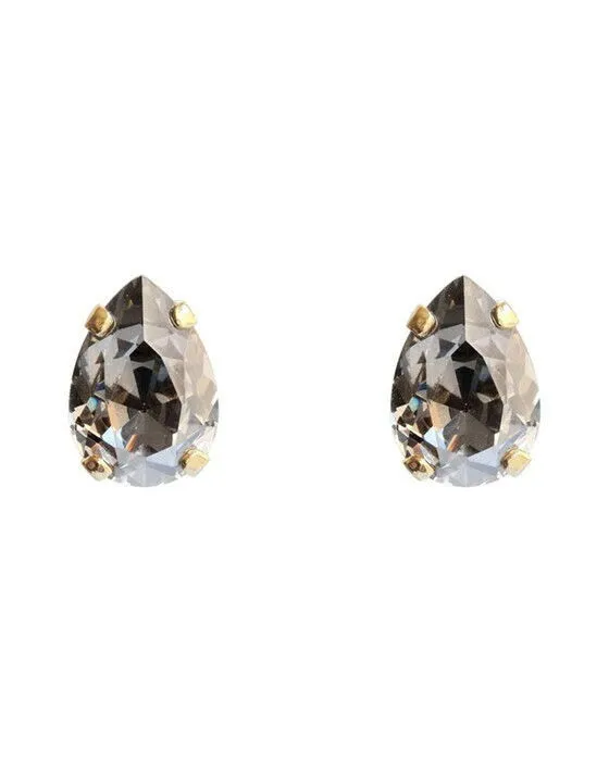 Bild 1 för Petite Drop Stud örhängen black diamond