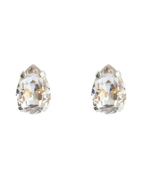 Bild 1 för Petite Drop Stud örhängen crystal rhodium