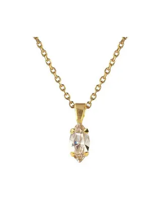 Produktfoto för Petite Navette halsband light silk