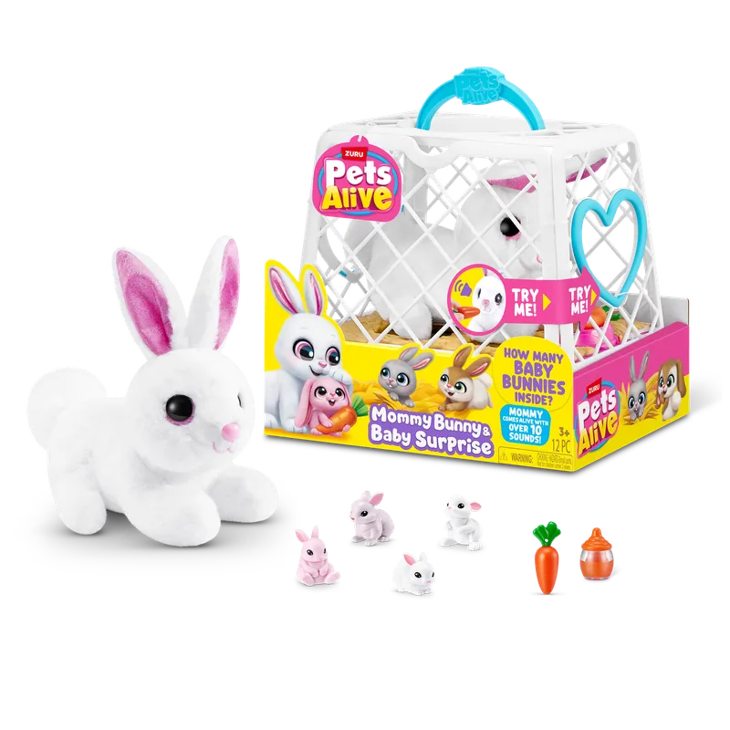Alternativ bild 0 för Pets Alive Mama Bunny Surprise