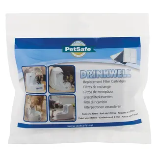 Produktfoto för Petsafe Drinkwell Premium Replacement Charcoal Filters anglies filtrai Drinkwell girdykloms 3vnt