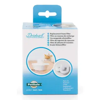 Produktfoto för Petsafe Drinkwell Skumfilter för Drickfontän 2-pack