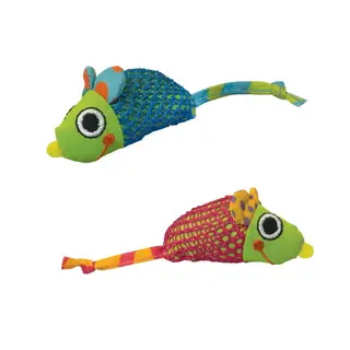 Produktfoto för Petstages Kattmynta Dental Möss 2-pack